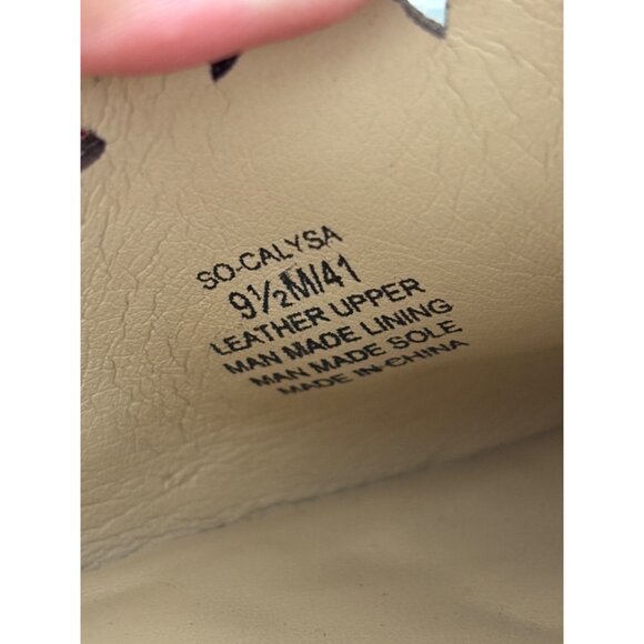 Sole Society Calysa Mauve Espadrille Wedge Sandals Laser-Cut Detail Womens 9.5 - Picture 8 of 13